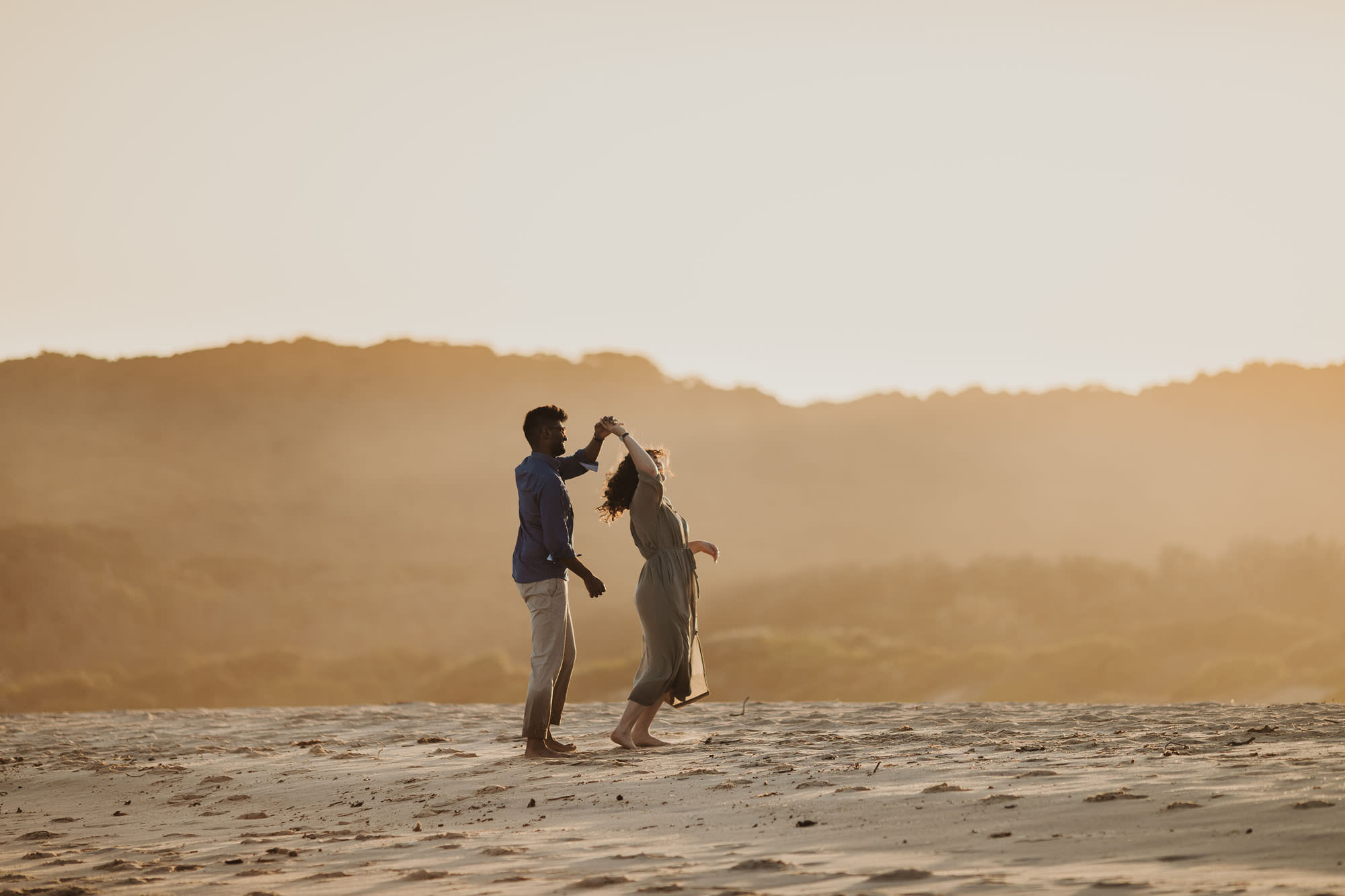 dudley beach engagement photography